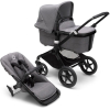 Коляска Bugaboo Fox3 black/grey melange 2в1