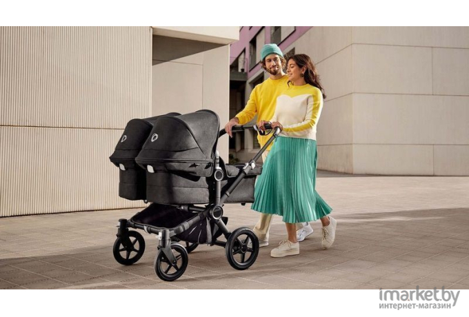 Тканевая основа для люльки Bugaboo Donkey5 grey melange