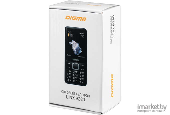 Мобильный телефон Digma Linx B280 (черный)