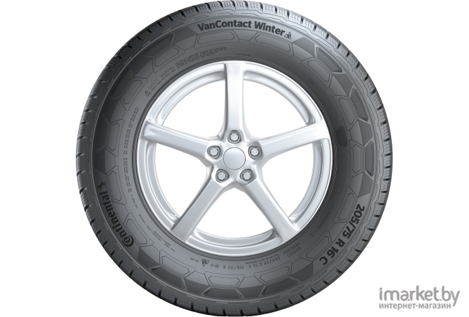 Автомобильные шины Continental VanContact Winter 205/70R15C 106/104R