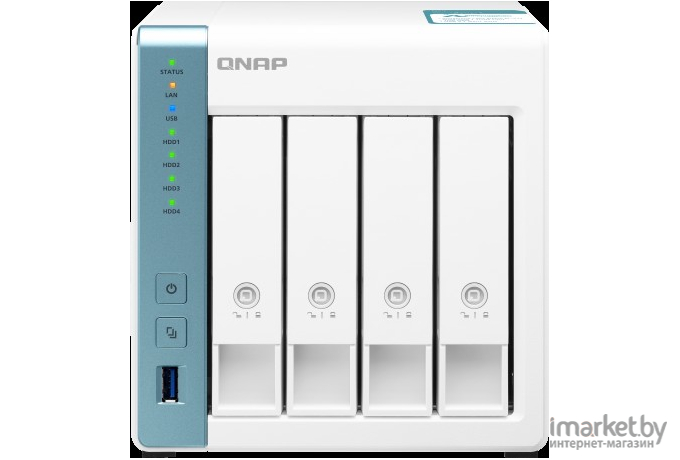 Сетевое хранилище NAS Qnap D4 (REV. B)