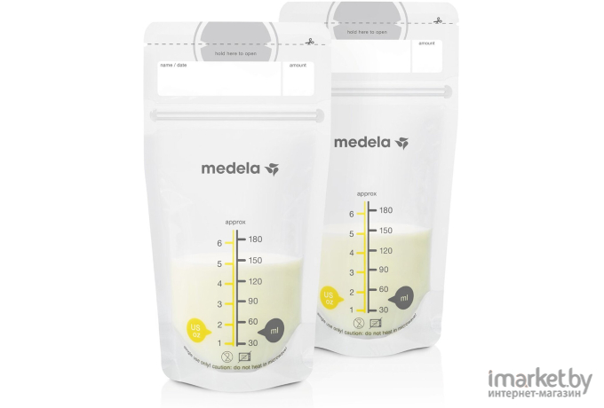 Пакет для хранения молока Medela 25шт. 008.0406