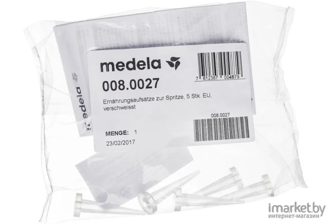 Насадка для кормления Medela FingerFeeder 5шт. 008.0027