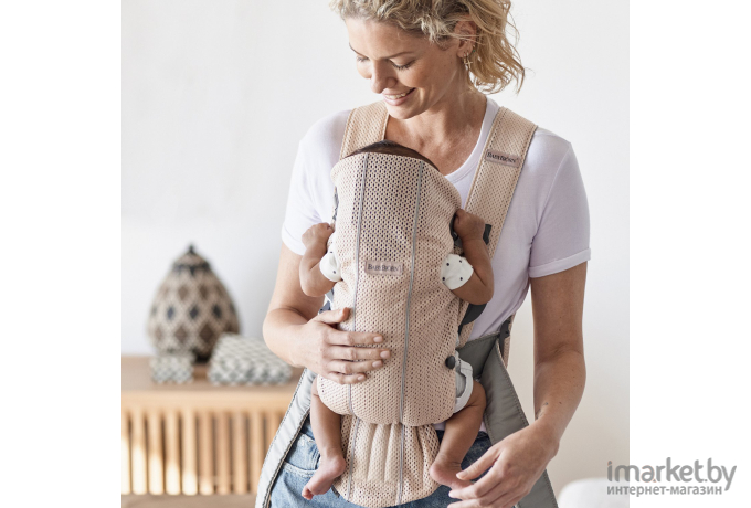 Рюкзак-переноска BabyBjorn Mini 3D Mesh 0210.01