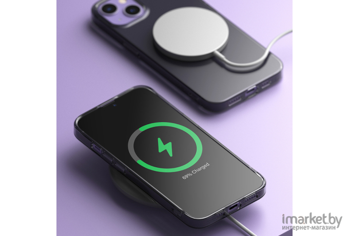 Чехол для iPhone 13 гелевый ультратонкий Ringke Air прозрачный