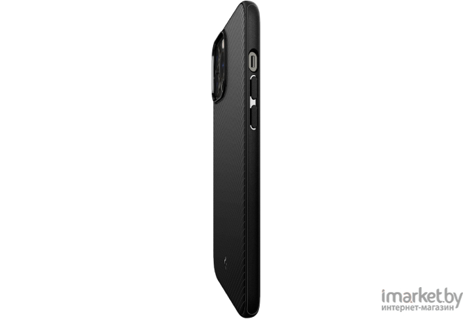 Чехол для iPhone 13 Pro гибридный Spigen Armor Magsafe матовый черный