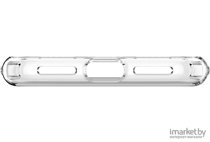 Чехол для iPhone X, XS гелевый ультратонкий Spigen SGP Liquid Crystal прозрачный