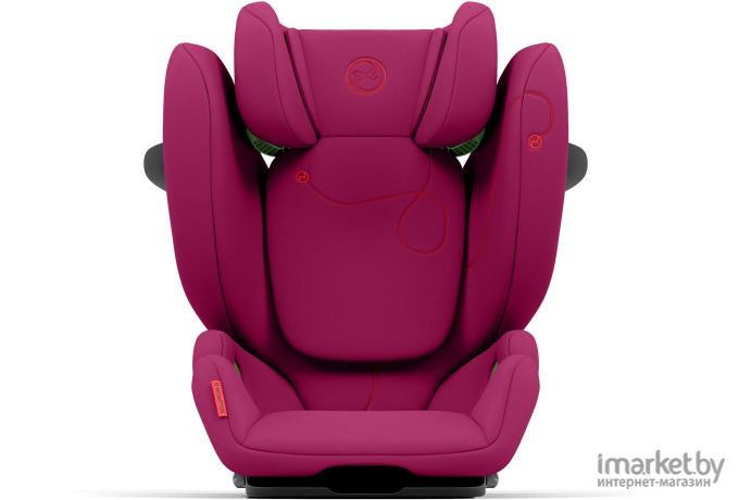 Автокресло Cybex Solution G i-fix magnolia pink