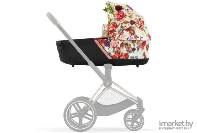 Люлька без шасси Cybex Priam Lux Carrycot IV spring blossom light