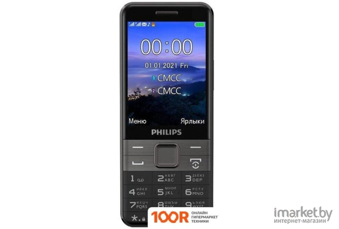 Мобильный телефон Philips Xenium E590 (черный)