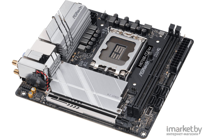 Материнская плата ASRock H670M-ITX/AX