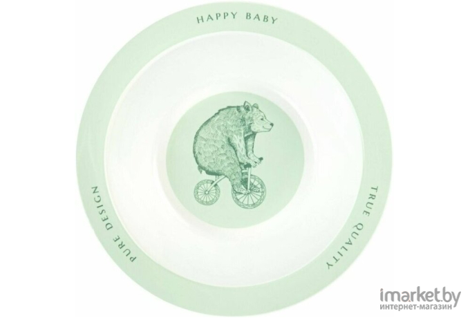 Тарелка глубокая Happy Baby 15016