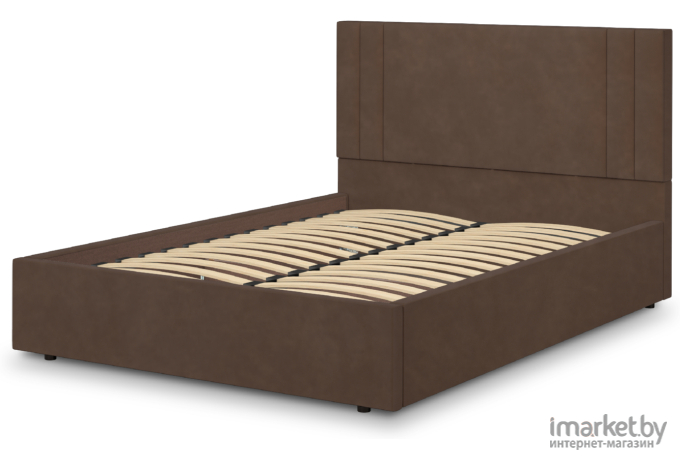 Кровать мягкая Аквилон Мирта 14 ПМ (Конфетти шоколад)