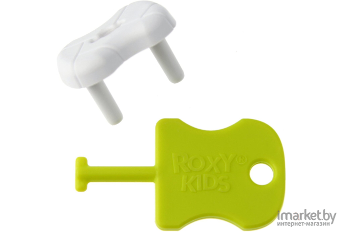 Набор заглушек для розеток Roxy-Kids 6шт. белый RSG-002G-6