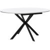 Стол обеденный Leset Капри стекло белое/черный (2500000129995)