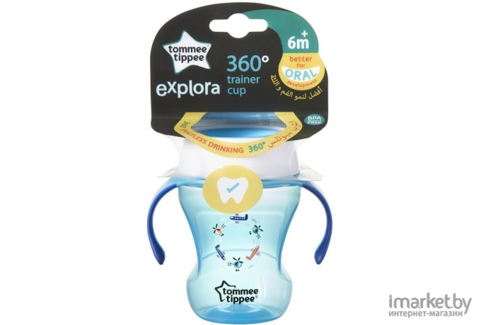 Стакан-непроливайка Tommee Tippee 360 230мл 447035