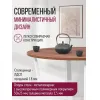 Стол обеденный Millwood Орлеан Л18 D90 дуб табачный Craft/металл белый