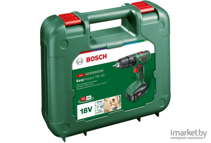 Дрель-шуруповерт Bosch EasyImpact 18V-40 (06039D8101)