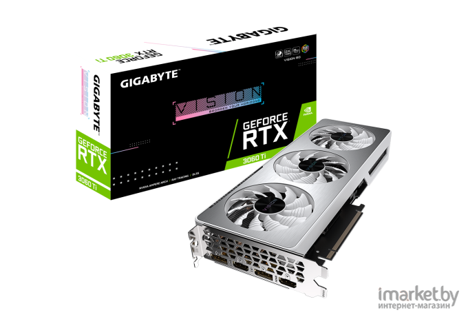 Видеокарта Gigabyte GeForce RTX 3060Ti Vision (GV-N306TVISION-8GD)