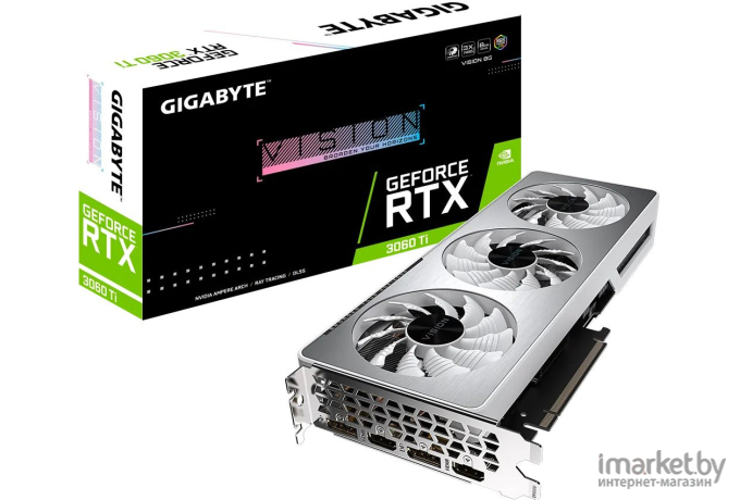 Видеокарта Gigabyte GeForce RTX 3060Ti Vision (GV-N306TVISION-8GD)