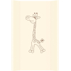 Пеленальная доска AlberoMio PT80 173 Жирафик бежевый