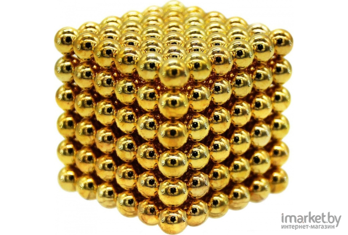 Магнитный куб Magnetic Cube золото 216 5мм (207-101-2)
