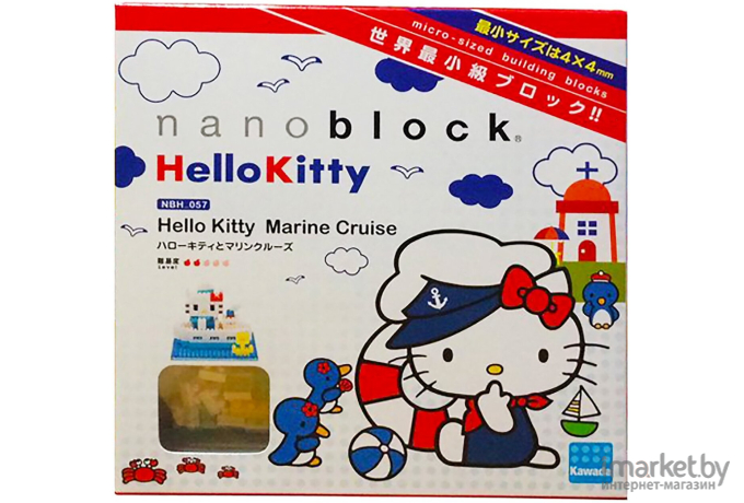Конструктор Nanoblock Hello Kitty в круизе (NBH_057)