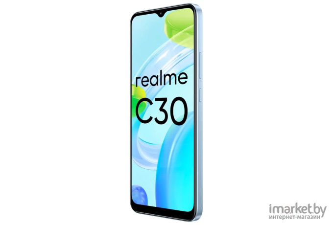 Смартфон Realme C30 4/64GB Lake Blue (RMX3581)