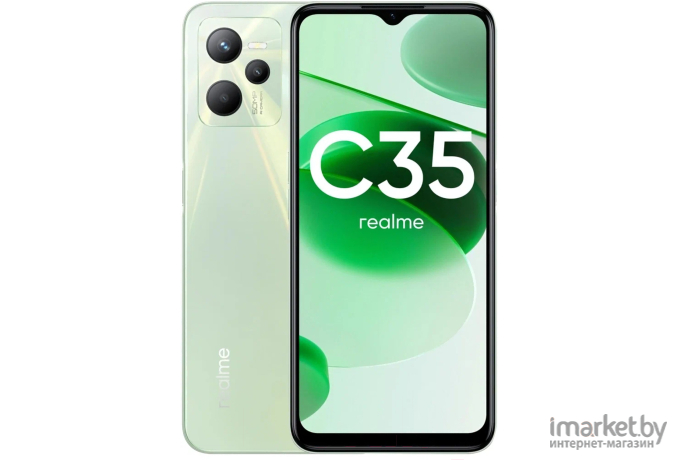 Смартфон Realme C35 4/128GB NFC Glowing Green (RMX3511)