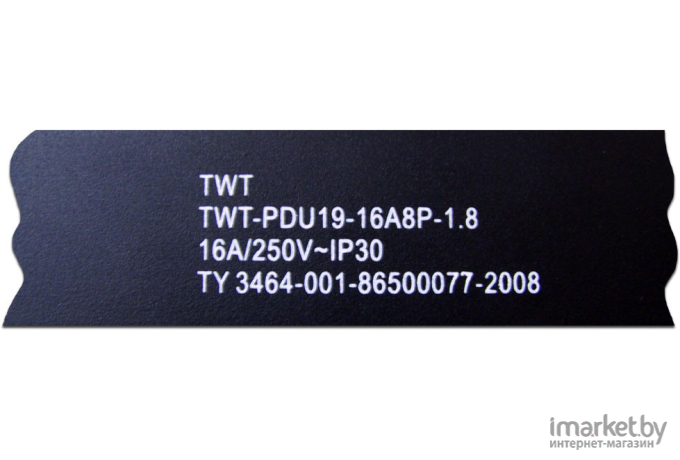 Блок распределения питания LANMASTER TWT-PDU19-16A8P-1.8