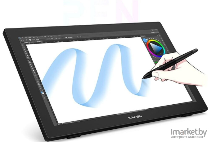 Графический планшет Xp-Pen Artist FHD IPS HDMI черный/серебристый (ARTISTCD220F_EU)