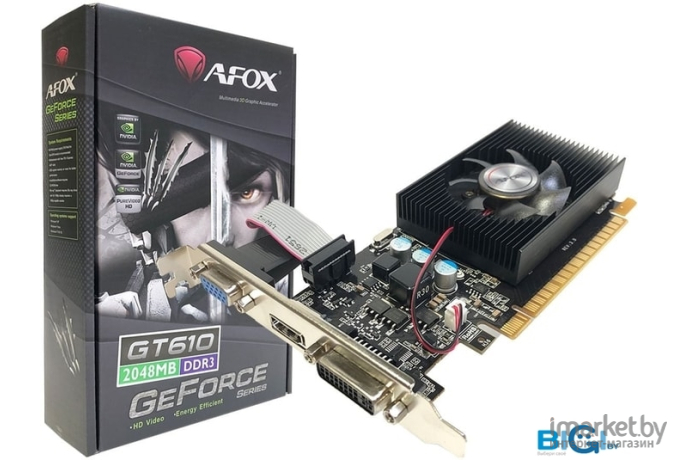 Видеокарта AFox GeForce GT 610 (AF610-2048D3L7-V6)
