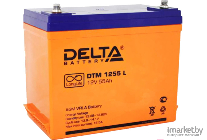 Аккумулятор для ИБП Delta DTM 1255 L