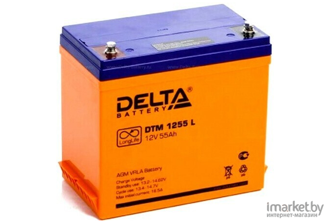 Аккумулятор для ИБП Delta DTM 1255 L