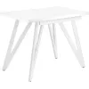 Стол обеденный Millwood Женева 3 Л 100-140х60 белый/металл белый