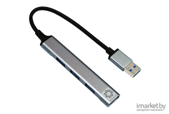 USB-хаб 5bites HB31-313SL серебристый
