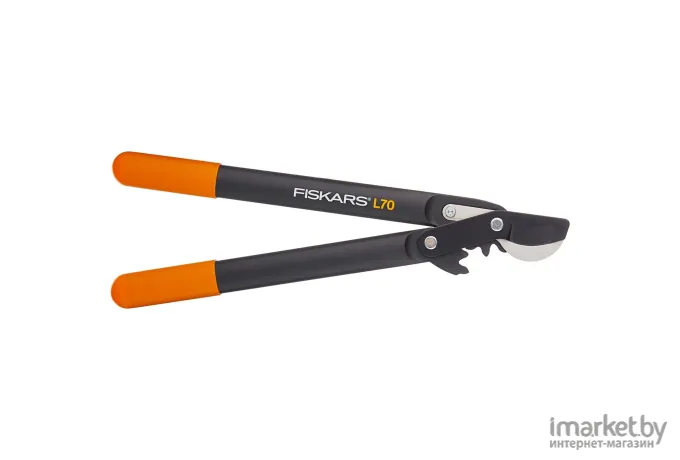 Сучкорез плоскостной Fiskars PowerGear L70 черный/оранжевый (1002104)
