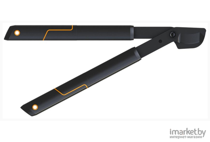 Сучкорез плоскостной Fiskars SingleStep L28 черный/оранжевый (1001432)