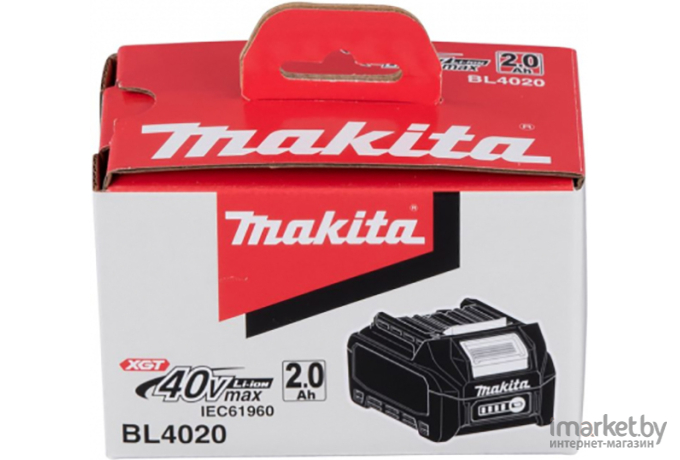 Аккумулятор Makita BL 4020 40.0 В, 2.0 А/ч, Li-Ion (191L29-0)