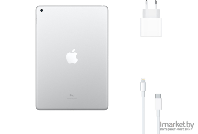 Планшет Apple iPad Wi-Fi 2021 256GB Silver (MK2P3FD/A)