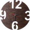 Настенные часы Woodary 30см венге (2047)