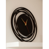 Настенные часы Woodary 30см чёрный (2013)