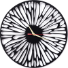 Настенные часы Woodary 30см чёрный (2023)