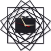 Настенные часы Woodary 30см чёрный (2027)