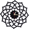 Настенные часы Woodary 40см чёрный (2032)