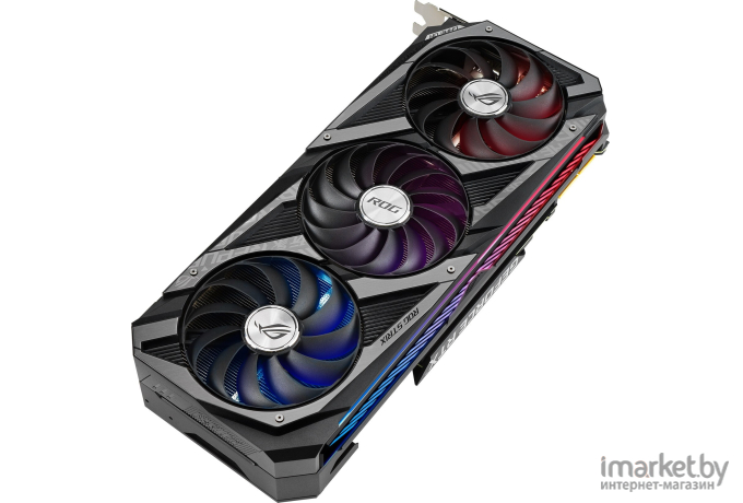 Видеокарта Asus PCI-Ex GeForce RTX 3090 ROG Strix EVA Edition OC (90YV0F98-M0NM00)