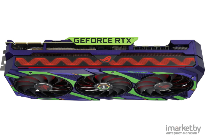 Видеокарта Asus PCI-Ex GeForce RTX 3090 ROG Strix EVA Edition OC (90YV0F98-M0NM00)