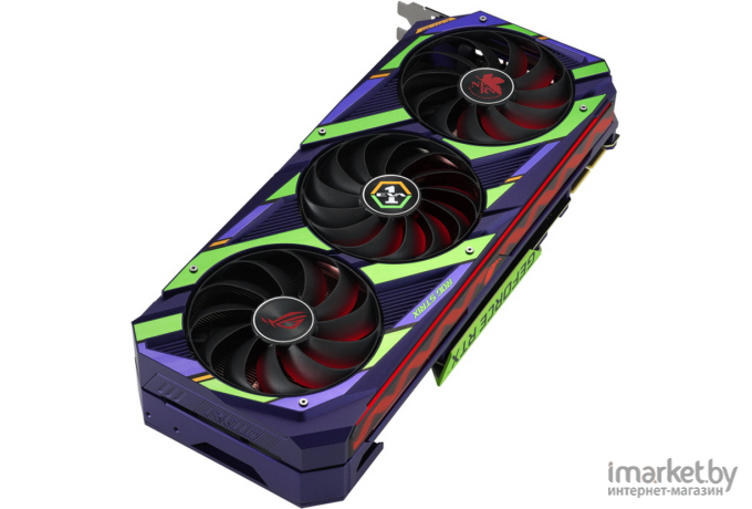 Видеокарта Asus PCI-Ex GeForce RTX 3090 ROG Strix EVA Edition OC (90YV0F98-M0NM00)