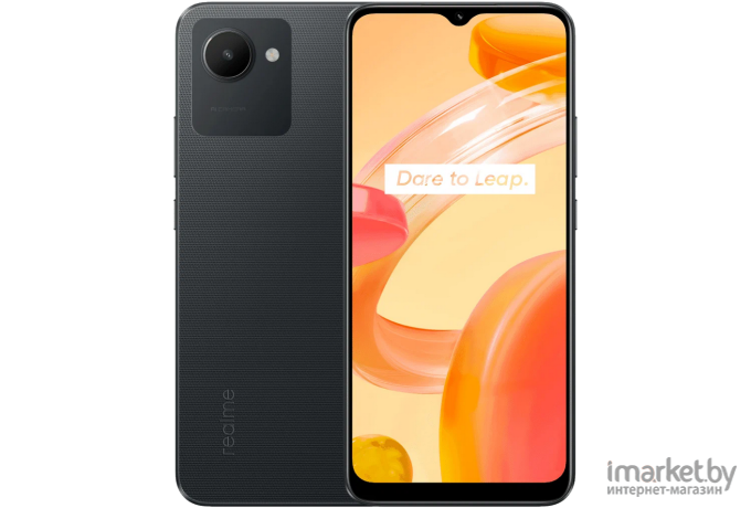 Смартфон Realme C30 2/32GB Denim Black (RMX3581)