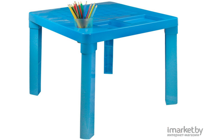 Детский стол Альтернатива М1228 голубой